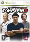 XBOX 360 GAME - TOP SPIN 3 (MTX)